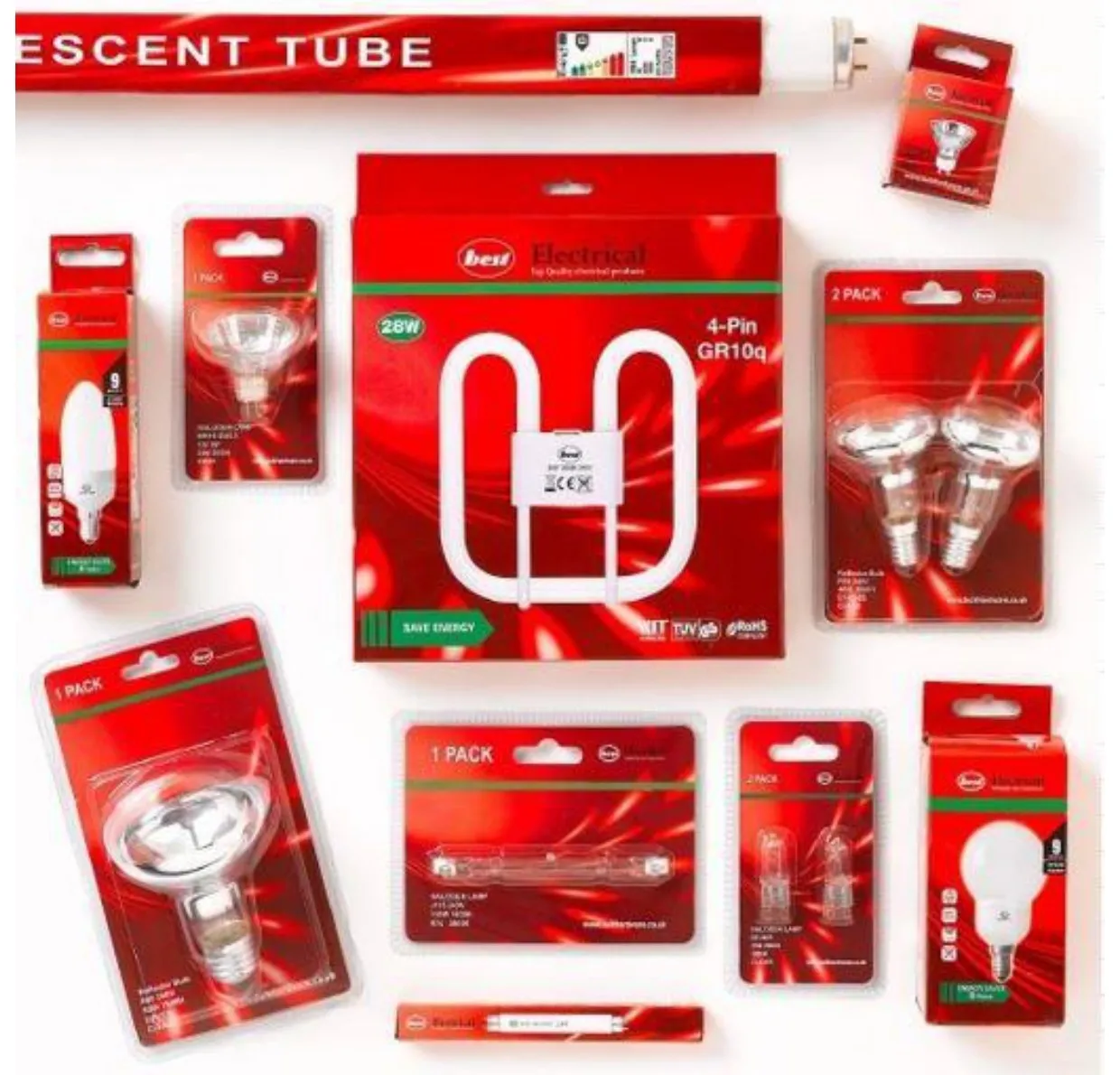 406.825 pcs. Large Stock of Light Bulbs LED, Eco-Halogen, Reflector Lamps &amp; More Price: 0,35£.