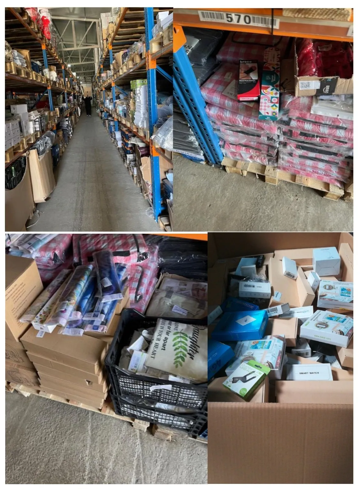 371,000 pcs. products across multiple categories – toys, homeware, furniture, electronics, seasonal goods, and more! Total Retail Price: 5.584.188€  Offer price: 558.500€.!!!!!! Location Europe